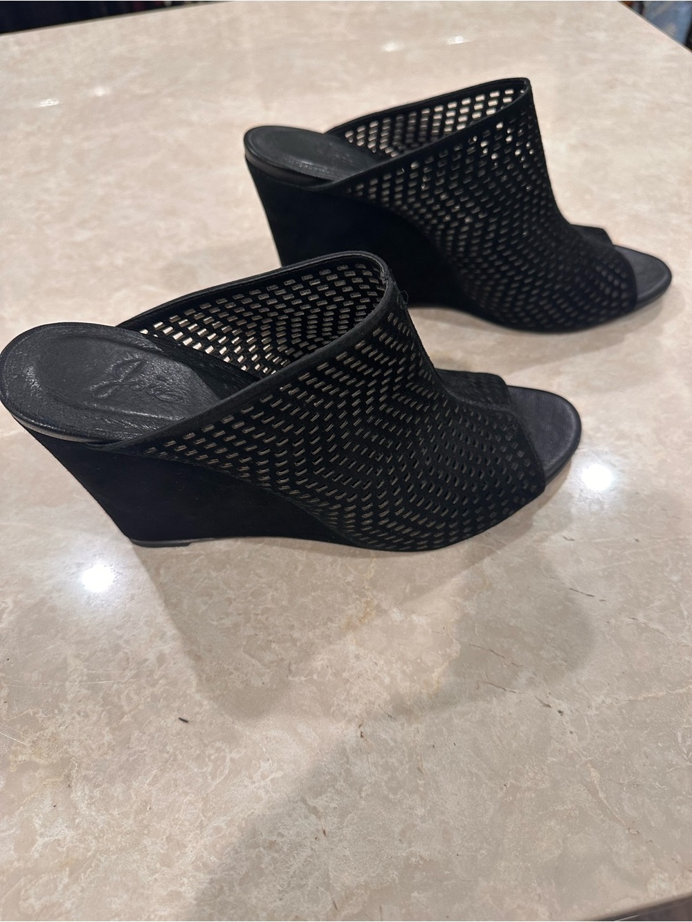 Excellent Condition Joie Suede Mules